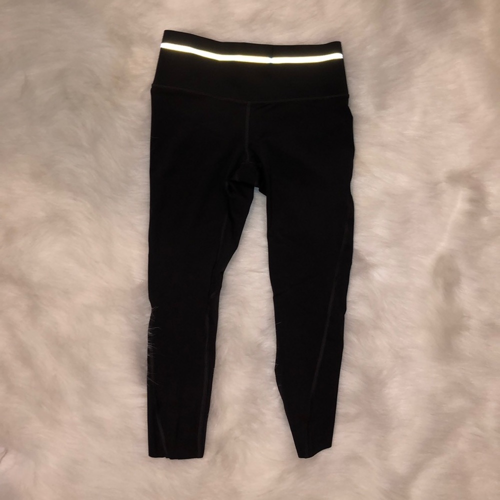High waisted Athleta cropped leggings
